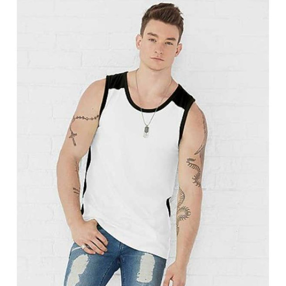 LAT Men's Landshark Beach Bar & Grill Tank Size Large - Picture 9 of 9